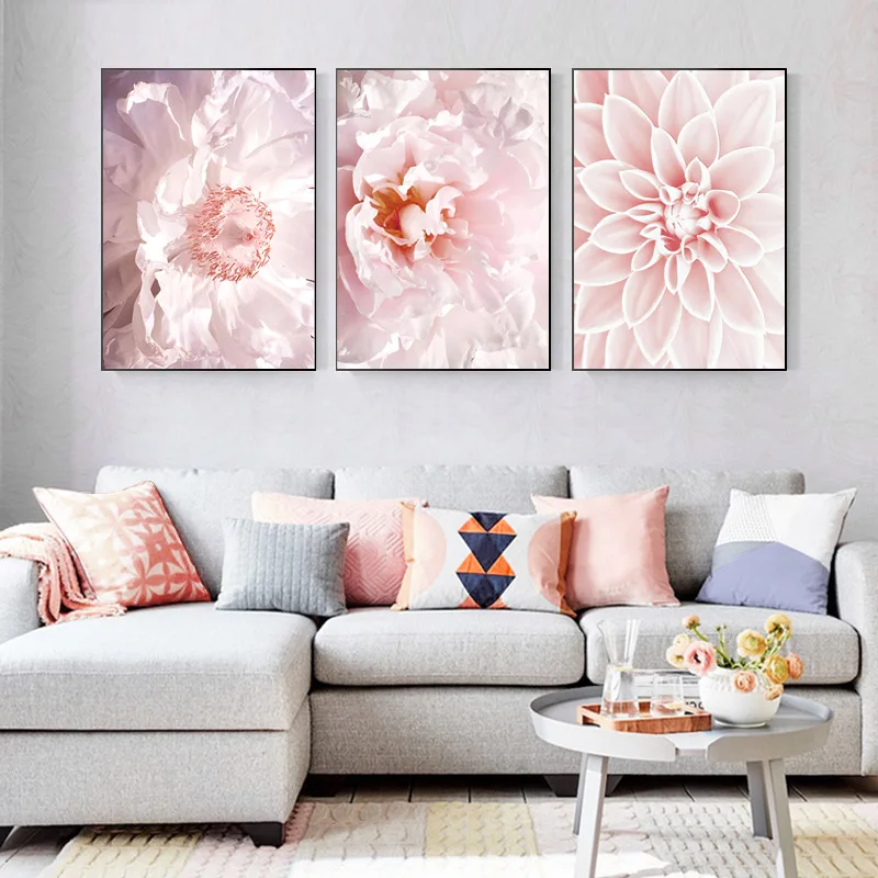 Modern Pink Flower Wall Art Canvas Painting Nordic Floral Posters Print Pictures for Living Room Home Decorative Paintings
Modern Pink Flower Wall Art Canvas Painting Nordic Floral Posters Print Pictures for Living Room Home Decorative Paintings