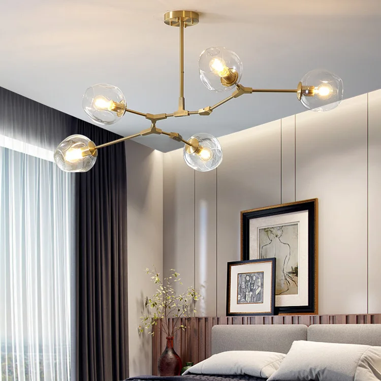 Nordic Led Pendant Lamps Lanterns Living Room Molecular Glass Led Chandelier Post Modern Dining Room Home Decor Bedroom Lights
Nordic Led Pendant Lamps Lanterns Living Room Molecular Glass Led Chandelier Post Modern Dining Room Home Decor Bedroom Lights