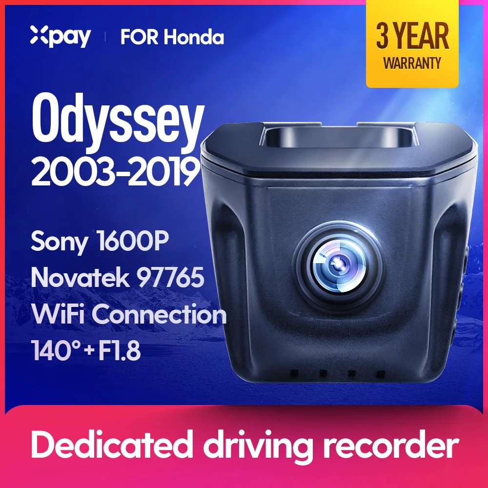 XPAY Video Recorder DVR X1 Pro is suitable for Honda Odyssey 2003 2003 2005 2006 2007 2008 2009 2010 2011 2012 2013 2014 2015 2016 2017 2018 front and rear dual recording driving recorder HD camera 1600P Night Vision
XPAY Video Recorder DVR X1 Pro is suitable for Honda Odyssey 2003 2003 2005 2006 2007 2008 2009 2010 2011 2012 2013 2014 2015 2016 2017 2018 front and rear dual recording driving recorder HD camera 1600P Night Vision