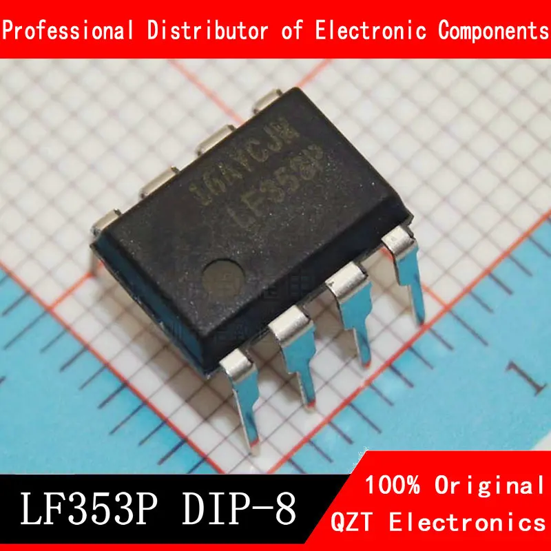 10PCS LF353P DIP8 LF353N DIP-8 TI JFET-INPUT DUAL OPERATIONAL AMPLIFIER LF353 DIP
10PCS LF353P DIP8 LF353N DIP-8 TI JFET-INPUT DUAL OPERATIONAL AMPLIFIER LF353 DIP