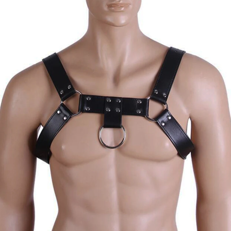 Harness Mens Erotic Lingerie Chest Strap Leather belts Harness Adjustable metal Buckle Straps Hot Sexy Body Chest Harness
Harness Mens Erotic Lingerie Chest Strap Leather belts Harness Adjustable metal Buckle Straps Hot Sexy Body Chest Harness