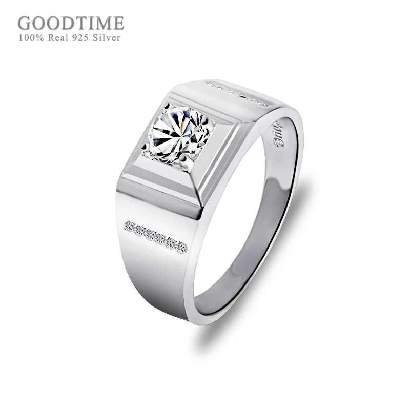 Luxury Man Ring Elegant Zircon Wedding Pure 100% 925 Sterling Silver Ring Jewelry Accessories Gift For Male
Luxury Man Ring Elegant Zircon Wedding Pure 100% 925 Sterling Silver Ring Jewelry Accessories Gift For Male