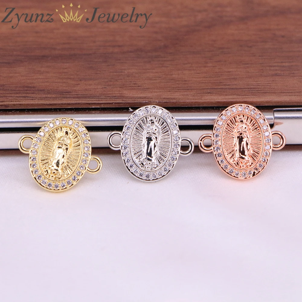 10PCS, CZ Zircon DIY Jewelry Virgin Mary Charm Connectors Fashion Jewelry Accessories
10PCS, CZ Zircon DIY Jewelry Virgin Mary Charm Connectors Fashion Jewelry Accessories
