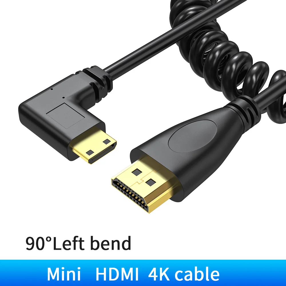 Mini HDMI-compatible to HDMI Cable 1080p 3D High Speed Adapter Gold Plated Plug for camera monitor projector TV ,2M
Mini HDMI-compatible to HDMI Cable 1080p 3D High Speed Adapter Gold Plated Plug for camera monitor projector TV ,2M