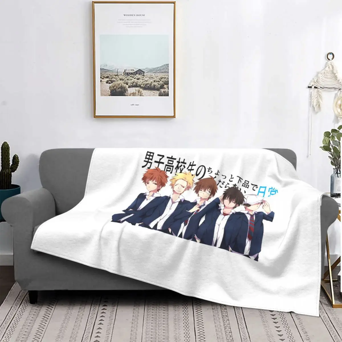 Daily Lives Of High School Boys Blankets Fleece Decoration Ultra-Soft Throw Blankets for Bedding Bedroom Plush Thin Quilt
Daily Lives Of High School Boys Blankets Fleece Decoration Ultra-Soft Throw Blankets for Bedding Bedroom Plush Thin Quilt