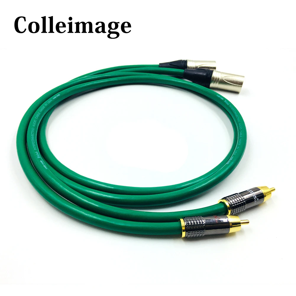 Colleimage Hifi audio 2328 Соединительный кабель RCA-XLR Высокое качество 6N посеребренный кабель 2RCA «папа» на 2XLR «папа»
Colleimage Hifi audio 2328 Соединительный кабель RCA-XLR Высокое качество 6N посеребренный кабель 2RCA «папа» на 2XLR «папа»