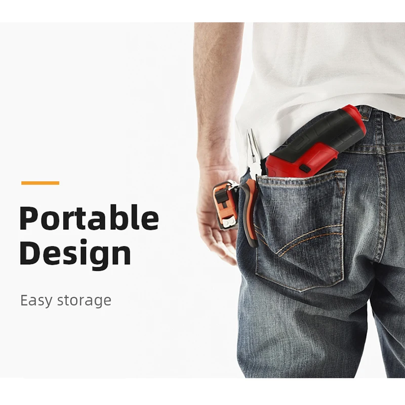 USB Cordless Electric Screwdriver Rechargeable Power Drill Screw Driver Kit With Box Wireless Electric Screw Driver 4.2V
USB Cordless Electric Screwdriver Rechargeable Power Drill Screw Driver Kit With Box Wireless Electric Screw Driver 4.2V