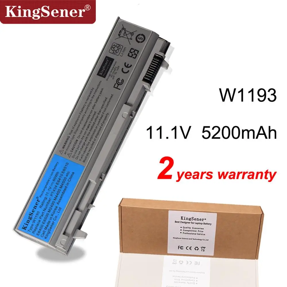 Аккумулятор KingSener для ноутбука DELL Latitude E6400 E6500 E6410 E6510 M2400 M4400 M6400 W1193 PT434 KY265 GU715 C719R RG049 U844G
Аккумулятор KingSener для ноутбука DELL Latitude E6400 E6500 E6410 E6510 M2400 M4400 M6400 W1193 PT434 KY265 GU715 C719R RG049 U844G