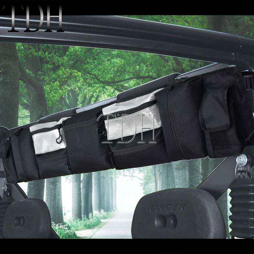 For Yamaha Kawasaki Honda UTV Black Roll Cage Organizer Storage Bag Waterproof Multi Pockets For Polaris RZR Ranger 2002-2014
For Yamaha Kawasaki Honda UTV Black Roll Cage Organizer Storage Bag Waterproof Multi Pockets For Polaris RZR Ranger 2002-2014