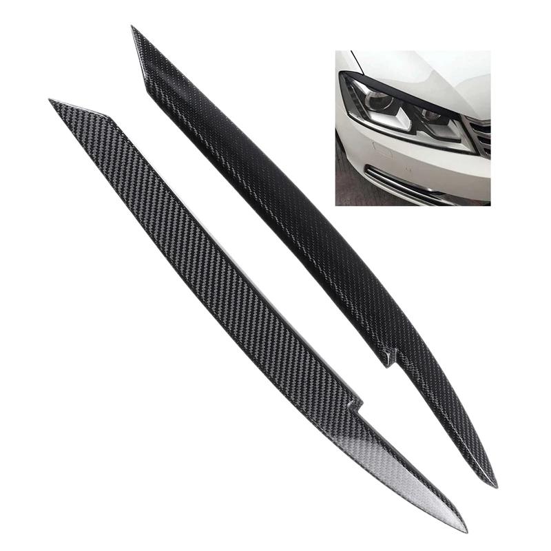 for Passat B7 2010-2015 Car Headlight Eyelids Eyebrows ABS Headlight Lamp Sticker Cover Trim Accessories - Carbon Fiber
for Passat B7 2010-2015 Car Headlight Eyelids Eyebrows ABS Headlight Lamp Sticker Cover Trim Accessories - Carbon Fiber