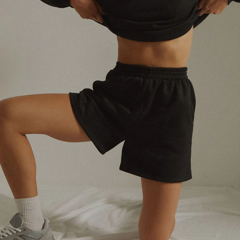 Elastic Waist Casual Beach Party Clothing High Waist Shorts Summer Women Loose Streetwear Wide-Leg Students Fashion All-Match
Elastic Waist Casual Beach Party Clothing High Waist Shorts Summer Women Loose Streetwear Wide-Leg Students Fashion All-Match
