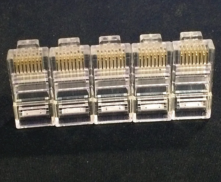 1 box of SMTE RJ45 CAT6 crystal head cable crystal head 8P8C crystal head 100pcs 1000pcs per box
1 box of SMTE RJ45 CAT6 crystal head cable crystal head 8P8C crystal head 100pcs 1000pcs per box