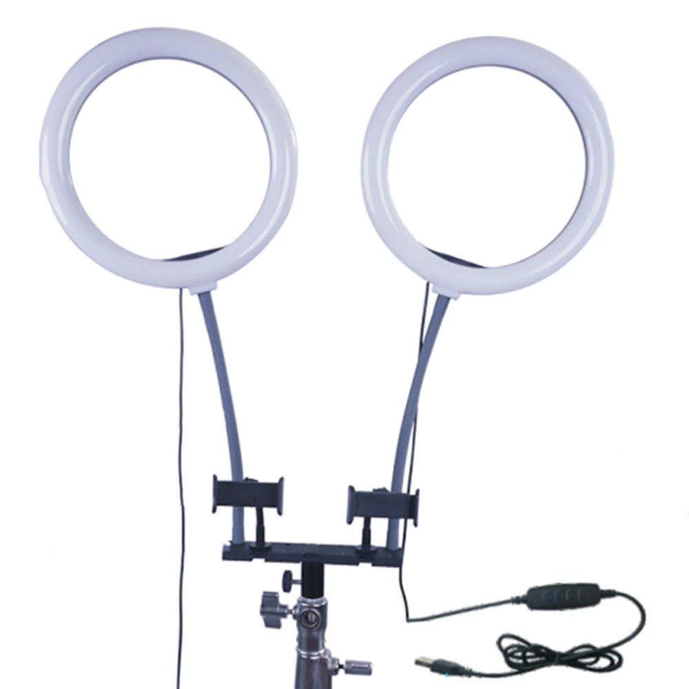 Двойной кольцевой светильник s Lamp Yidoblo TAS-10, двойная головка, свет для фотосъемки для студийной фотосъемки
Двойной кольцевой светильник s Lamp Yidoblo TAS-10, двойная головка, свет для фотосъемки для студийной фотосъемки