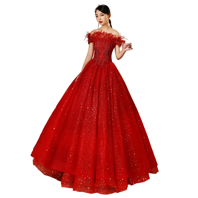 Robe De Soiree 2022 Elegant Wine Red Formal Off The Shoulder Evening Dress Fashion Bling Bling Sequin Party Prom Evening Gown
Robe De Soiree 2022 Elegant Wine Red Formal Off The Shoulder Evening Dress Fashion Bling Bling Sequin Party Prom Evening Gown