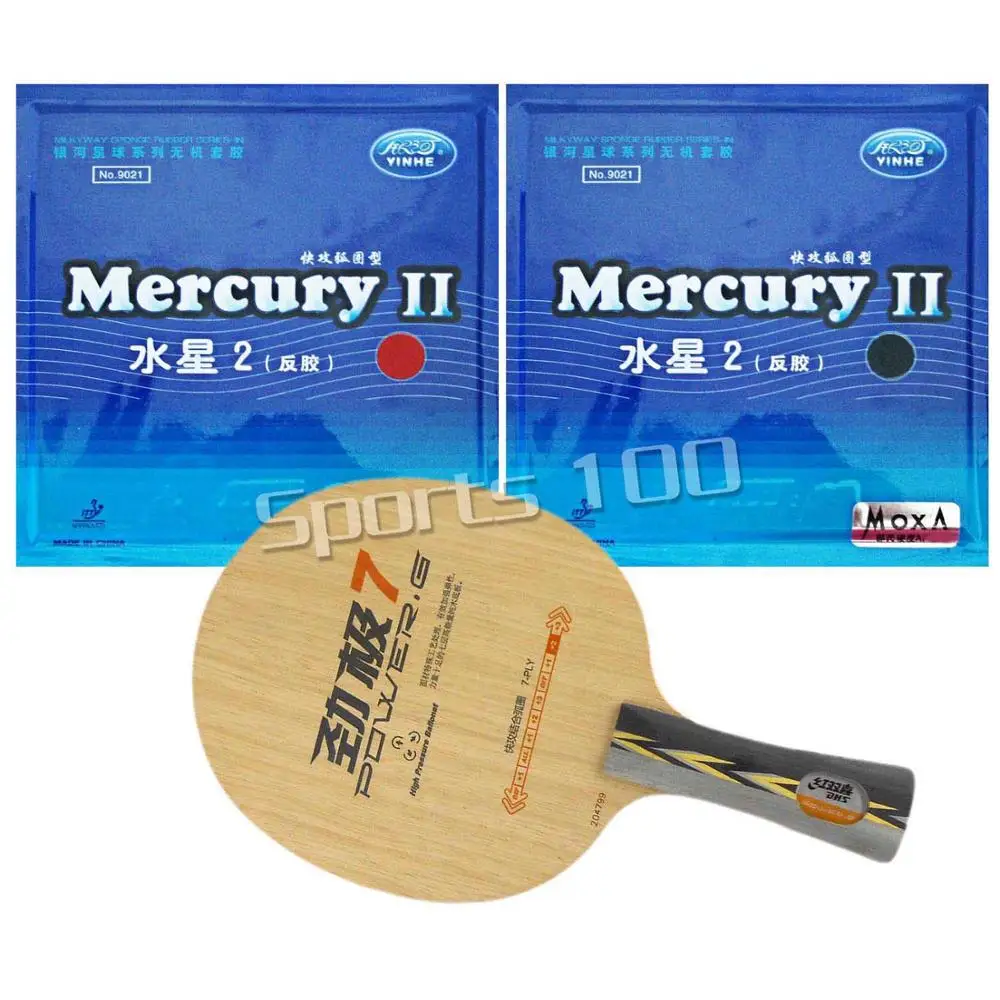 DHS POWER G7 PG7 PG 7 Long Shakehand-FL with 2 pieces Galaxy YINHE Mercury II 2015 The new listing
DHS POWER G7 PG7 PG 7 Long Shakehand-FL with 2 pieces Galaxy YINHE Mercury II 2015 The new listing