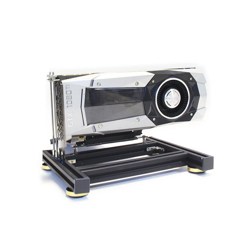 Graphics bracket DIY external video card base notebook desktop graphics card external holder Aluminum alloy
Graphics bracket DIY external video card base notebook desktop graphics card external holder Aluminum alloy