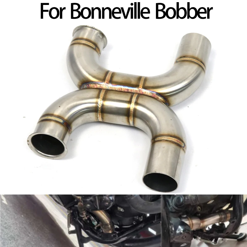 For Bonneville Bobber Motorcycle Exhaust Front Pipe Muffler Middle Link Connect Pipe Heat Resistant Replacement Delet Catalyst
For Bonneville Bobber Motorcycle Exhaust Front Pipe Muffler Middle Link Connect Pipe Heat Resistant Replacement Delet Catalyst