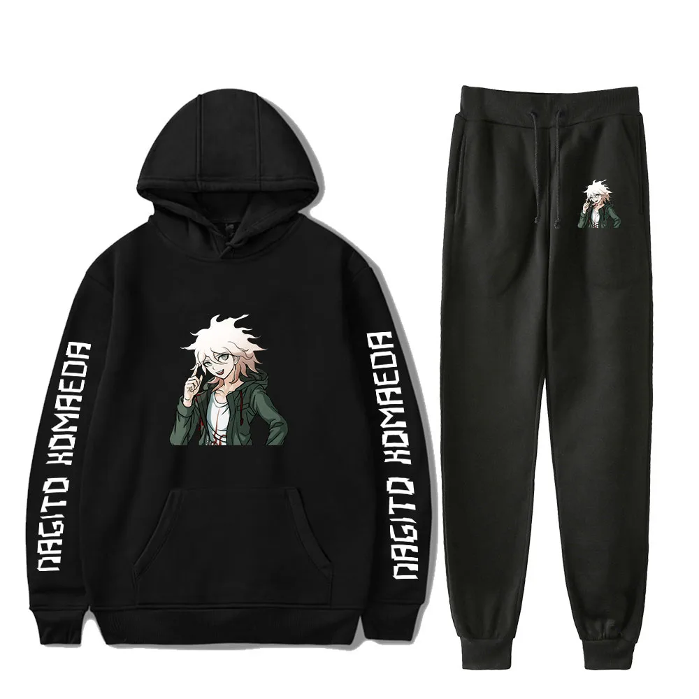 2021 New Nagito Komaeda Hoodies+Sweatpants Two-Piece Sweatshirt men/womens jogger pants Suit hoodie spring pullover Oversized
2021 New Nagito Komaeda Hoodies+Sweatpants Two-Piece Sweatshirt men/womens jogger pants Suit hoodie spring pullover Oversized