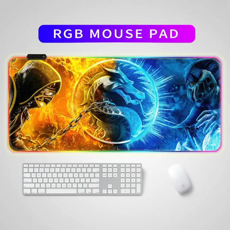 RGB Mortal Kombat Mouse Pad Anime LED Gaming Accessories Speed Game Gamer PC Keyboard Carpet Laptop Notebook Desk Mat Mousepad
RGB Mortal Kombat Mouse Pad Anime LED Gaming Accessories Speed Game Gamer PC Keyboard Carpet Laptop Notebook Desk Mat Mousepad