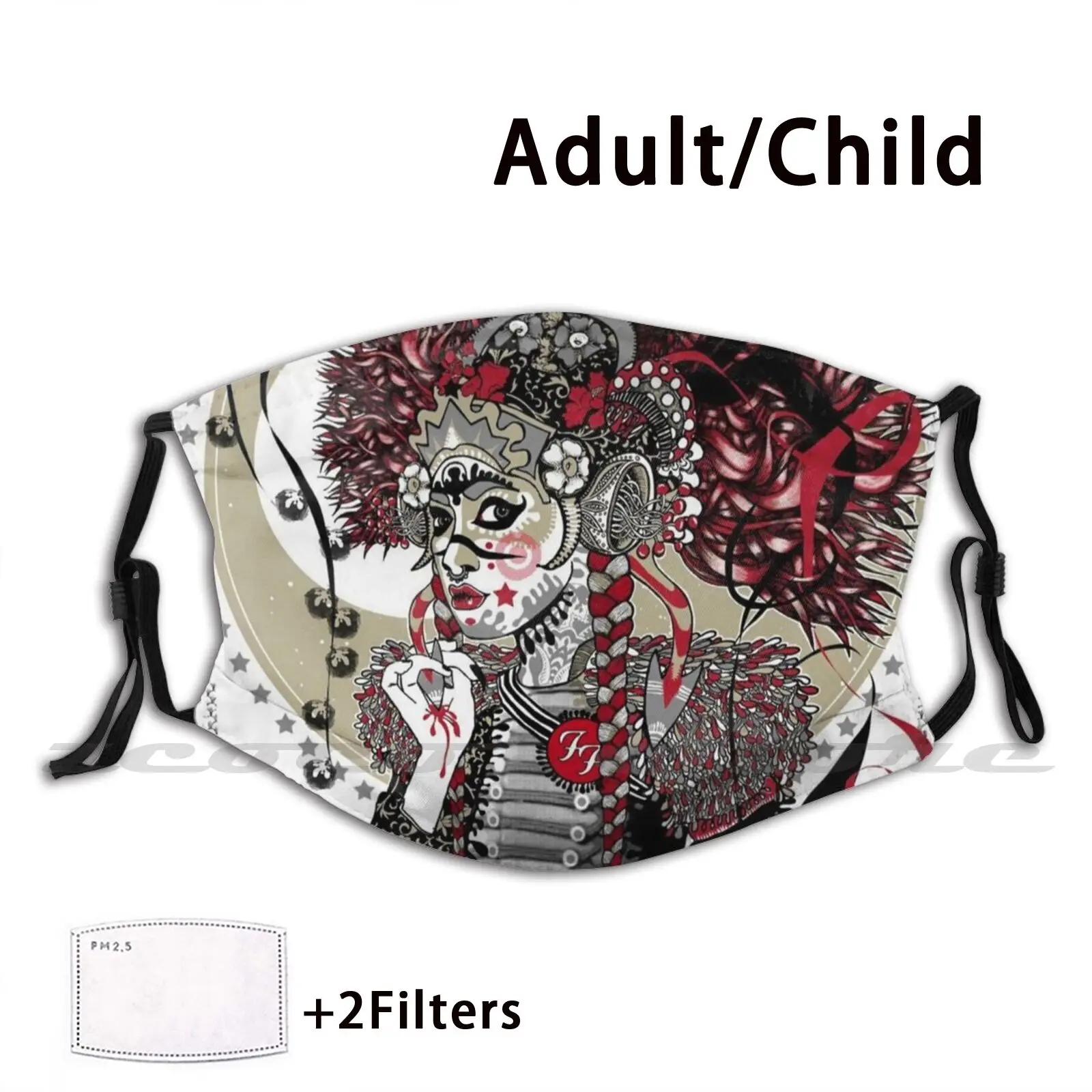 Women Fighters Mask Cloth Reusable Print Filter Washable Pop Foo Music 90S Classic
Women Fighters Mask Cloth Reusable Print Filter Washable Pop Foo Music 90S Classic