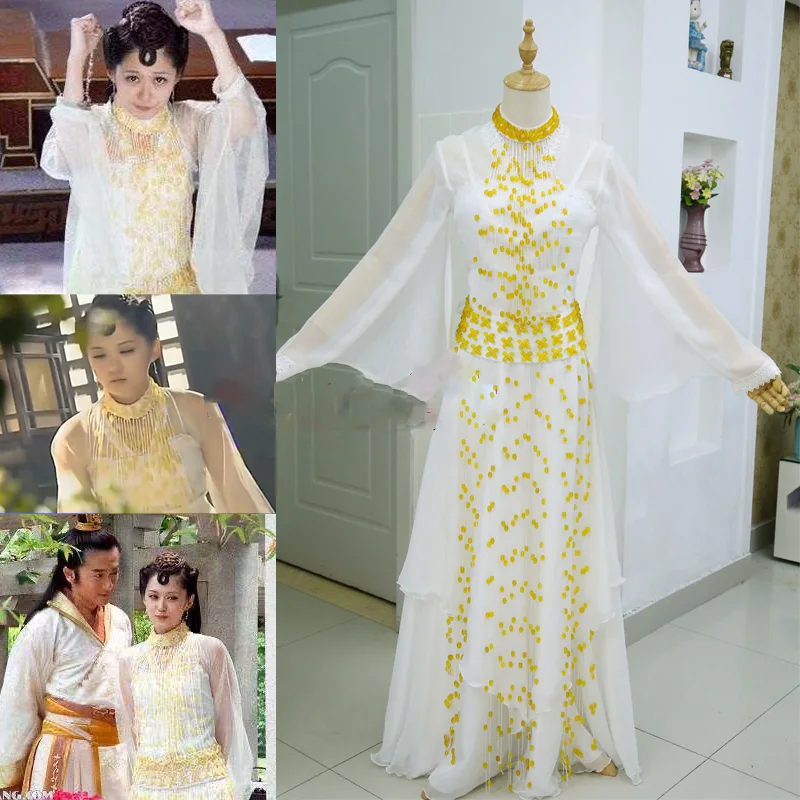 4 Designs Zhang Nala Fairy Princess Costume Hanfu for Drama My Bratty Princess Yellow Pink Cute Lolita Stage Cosplay Dress 
4 Designs Zhang Nala Fairy Princess Costume Hanfu for Drama My Bratty Princess Yellow Pink Cute Lolita Stage Cosplay Dress