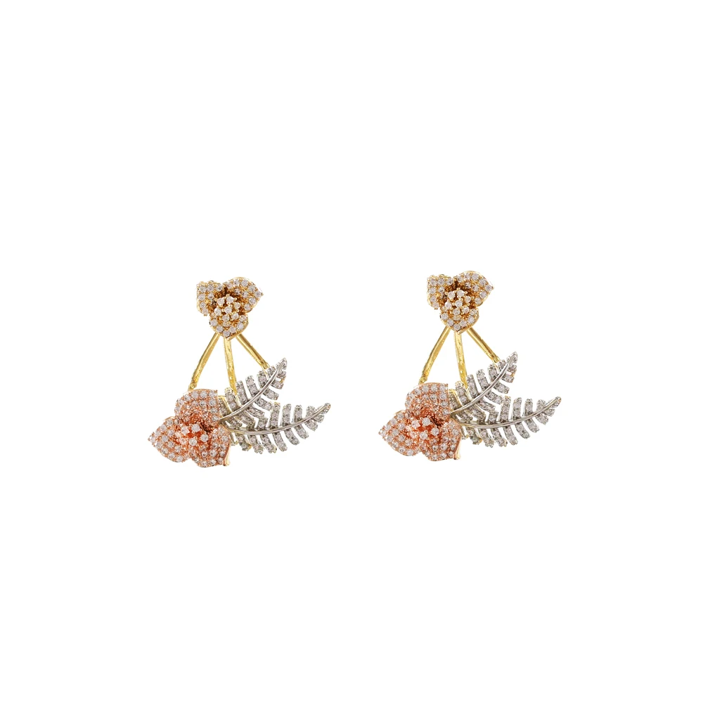 LANFLORA fashion rose flowers zircon women copper alloy stud earrings for birthday cheap factory shop earrings wholesale price
LANFLORA fashion rose flowers zircon women copper alloy stud earrings for birthday cheap factory shop earrings wholesale price