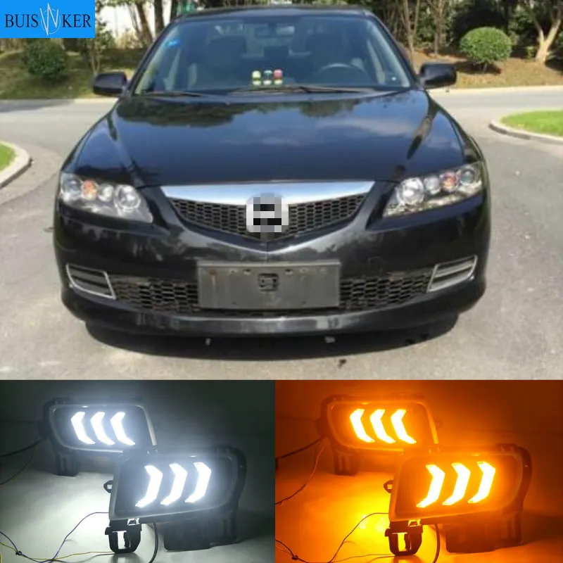2pcs For Mazda 6 Mazda6 2005-2009 LED DRL Daytime Running Light Daylight Waterproof Turn Signal lamp
2pcs For Mazda 6 Mazda6 2005-2009 LED DRL Daytime Running Light Daylight Waterproof Turn Signal lamp