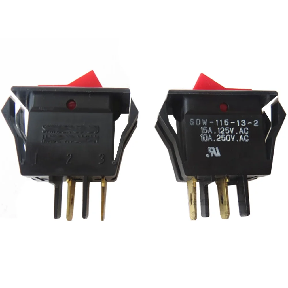 SDW-115-13-2 2 штифта 2 позиционные Клавишные переключатели 15A125VAC 10A250VAC красный, 2-Pack
SDW-115-13-2 2 штифта 2 позиционные Клавишные переключатели 15A125VAC 10A250VAC красный, 2-Pack