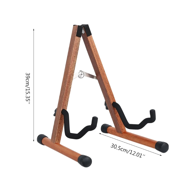 Solid Wood Guitar Stand Portable Folding A-Frame Stand for Acoustic and Electric Guitar Ukulele Bass Holder
Solid Wood Guitar Stand Portable Folding A-Frame Stand for Acoustic and Electric Guitar Ukulele Bass Holder