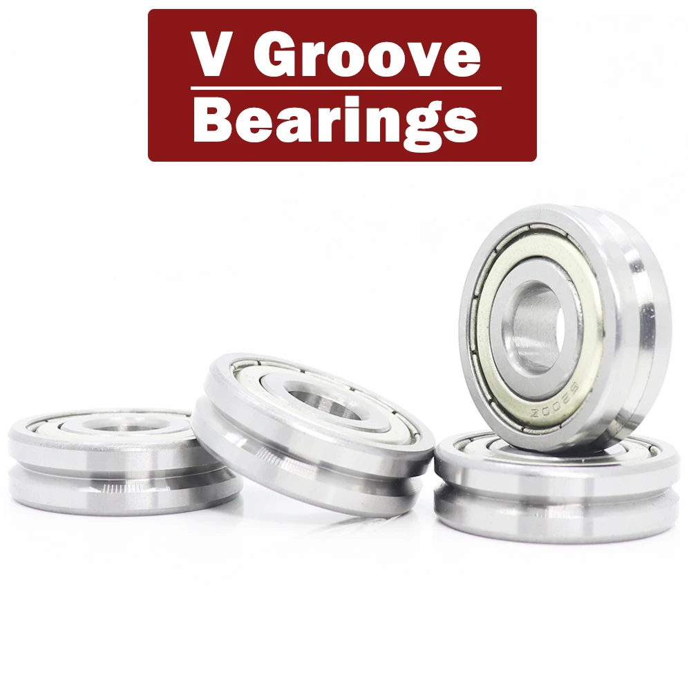V103009 V Groove Sealed Ball Bearing ( 4 PCS ) 10*30*9 mm Pulley Wheel Bearings V2/1 V3/1 Guide Track Rlooer Bearing
V103009 V Groove Sealed Ball Bearing ( 4 PCS ) 10*30*9 mm Pulley Wheel Bearings V2/1 V3/1 Guide Track Rlooer Bearing