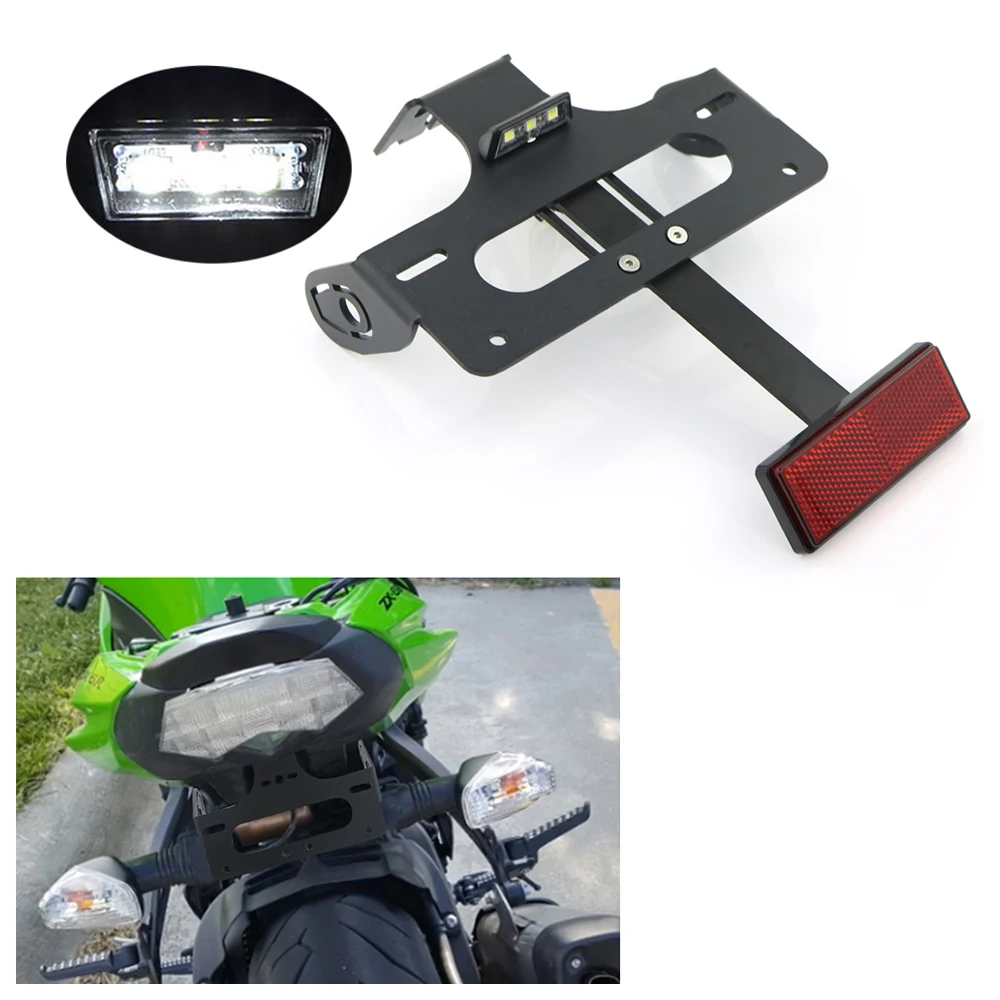 Fender Eliminator Tail Tidy Fit For kawasaki ZX-6R 2009-2018 ZX-10R 2008-2010 Rear License Number Plate Frame Holder Bracket
Fender Eliminator Tail Tidy Fit For kawasaki ZX-6R 2009-2018 ZX-10R 2008-2010 Rear License Number Plate Frame Holder Bracket