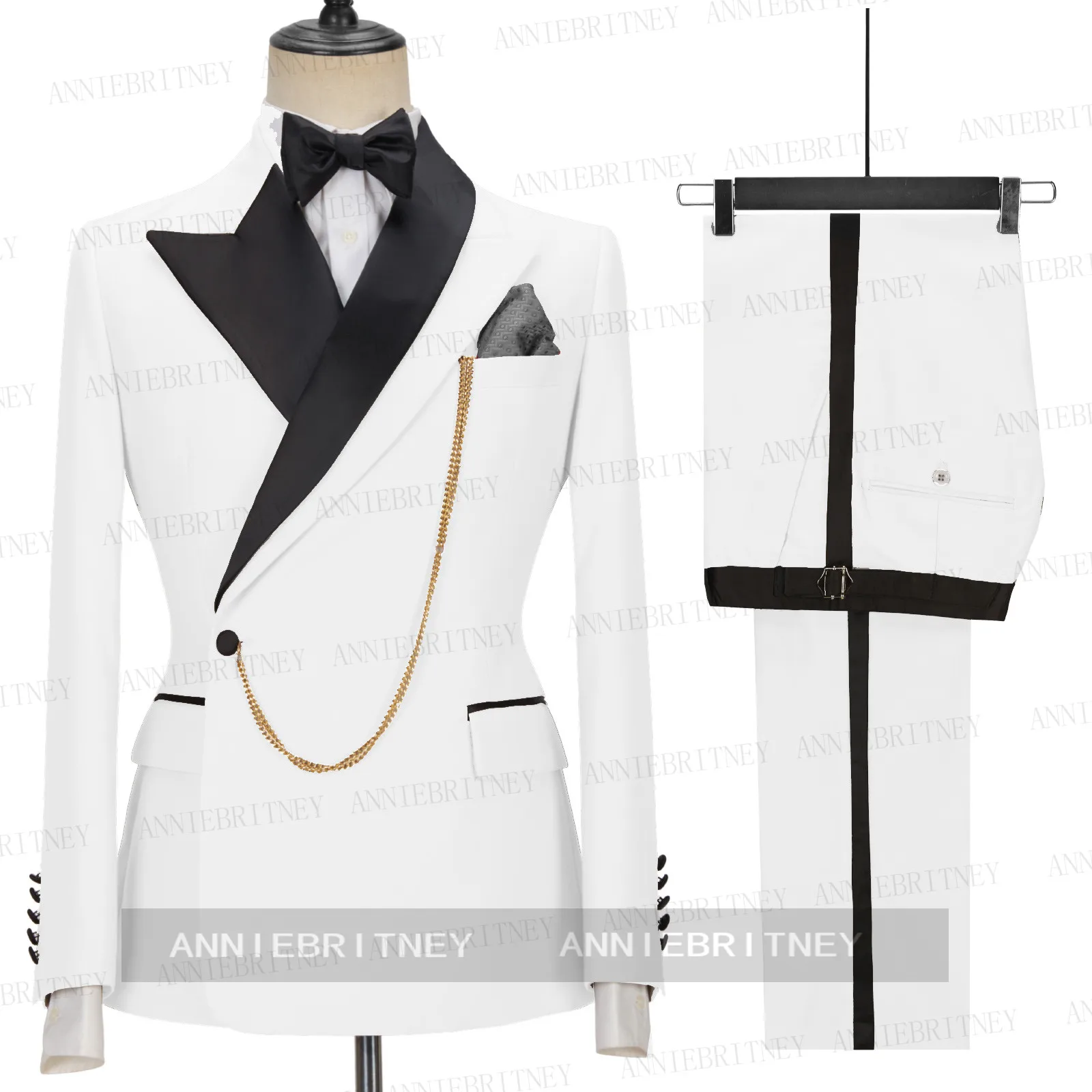 Latest White Mens Suit 2Pcs Custom Made Best Man Groom Wedding Suit Tuxedo Fashion Party Prom Performance Blazer with Pants Set
Latest White Mens Suit 2Pcs Custom Made Best Man Groom Wedding Suit Tuxedo Fashion Party Prom Performance Blazer with Pants Set