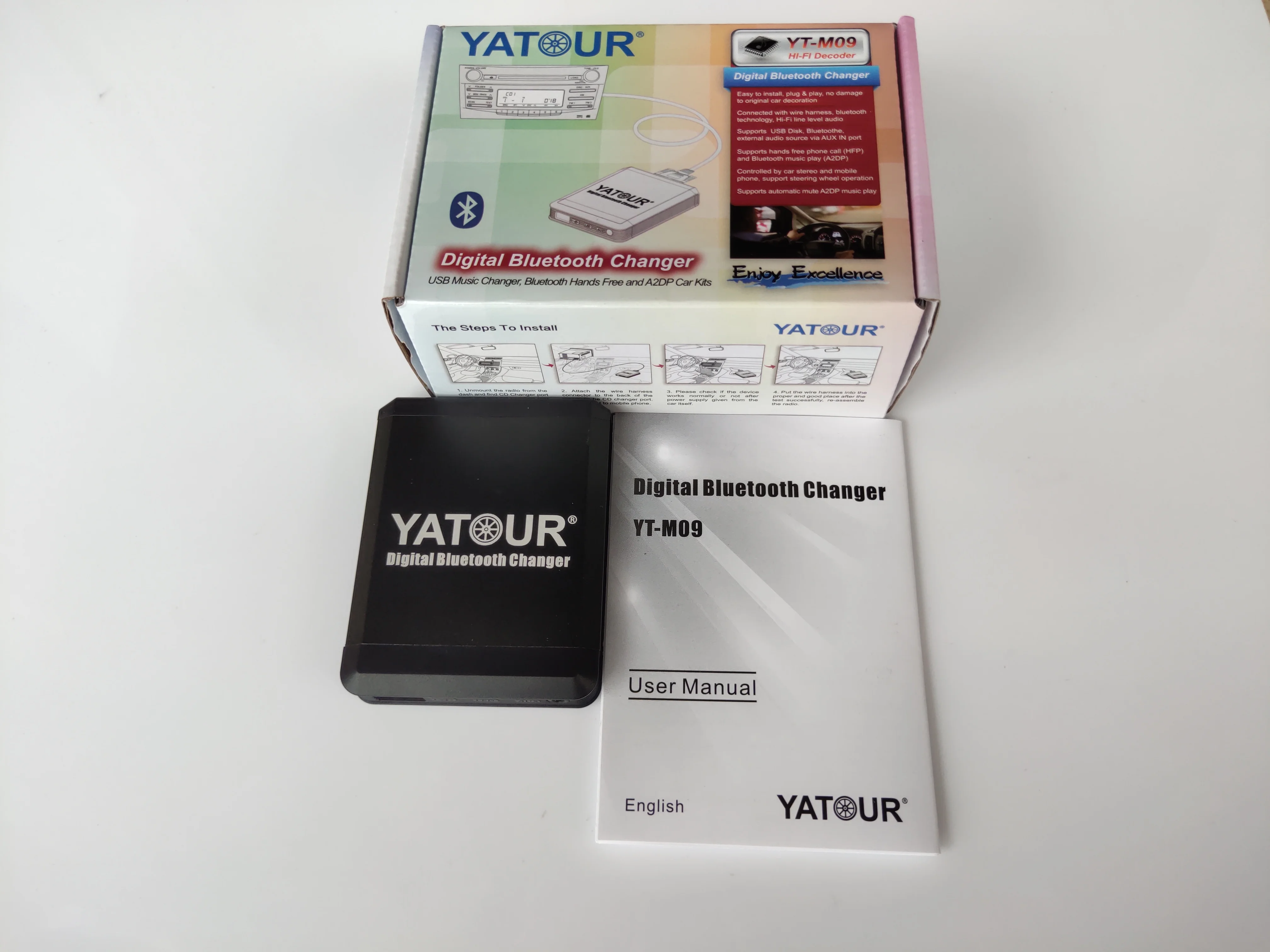 Yatour Bluetooth USB AUX Audio for Honda Accord Civic CRV Element 2004-2011 YTM09 Car Mp3 Player
Yatour Bluetooth USB AUX Audio for Honda Accord Civic CRV Element 2004-2011 YTM09 Car Mp3 Player