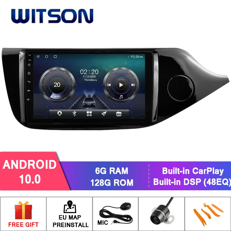 Автомобильный мультимедийный плеер WITSON, Android 10,0, 6 + 128 ГБ, 9 дюймов, для KIA CEED 2013-2017, радиоприемник RHD, стерео + беспроводной Carplay + проводной Android авто
Автомобильный мультимедийный плеер WITSON, Android 10,0, 6 + 128 ГБ, 9 дюймов, для KIA CEED 2013-2017, радиоприемник RHD, стерео + беспроводной Carplay + проводной Android авто
