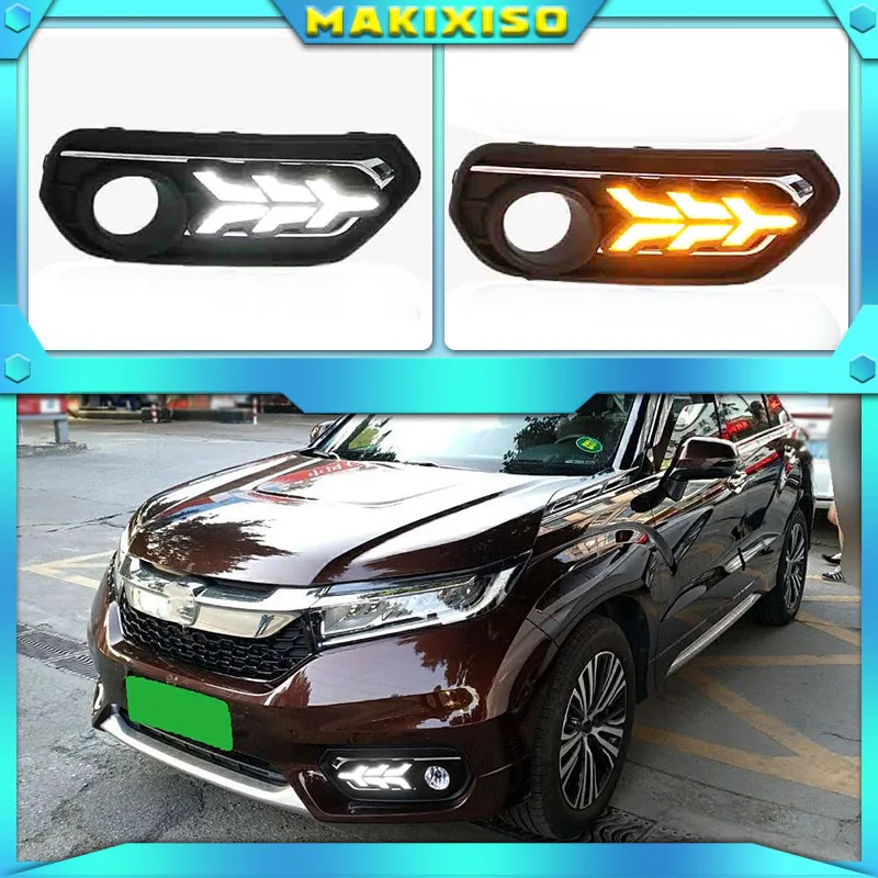 1 комплект для Honda AVANCIER 2017-2019 DRL дневные ходовые огни дневной свет 12 В ABS противотуманная фара с желтым указателем поворота
1 комплект для Honda AVANCIER 2017-2019 DRL дневные ходовые огни дневной свет 12 В ABS противотуманная фара с желтым указателем поворота