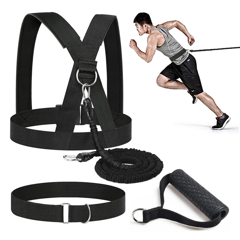 50lb Adjustable Running Speed Training Resistance Rope Pull Band for Improve Soccer Basketball Track Explosive Force Workout Set
50lb Adjustable Running Speed Training Resistance Rope Pull Band for Improve Soccer Basketball Track Explosive Force Workout Set