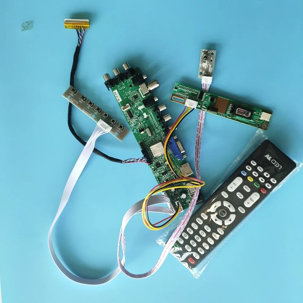 Комплект для LTN170WX-L05-G/LTN170WX-L04 TV VGA USB AV remote DVB-T Controller board 1 CCFL Digital 1440X900 30pin HDMI LCD Panel 17"
Комплект для LTN170WX-L05-G/LTN170WX-L04 TV VGA USB AV remote DVB-T Controller board 1 CCFL Digital 1440X900 30pin HDMI LCD Panel 17"