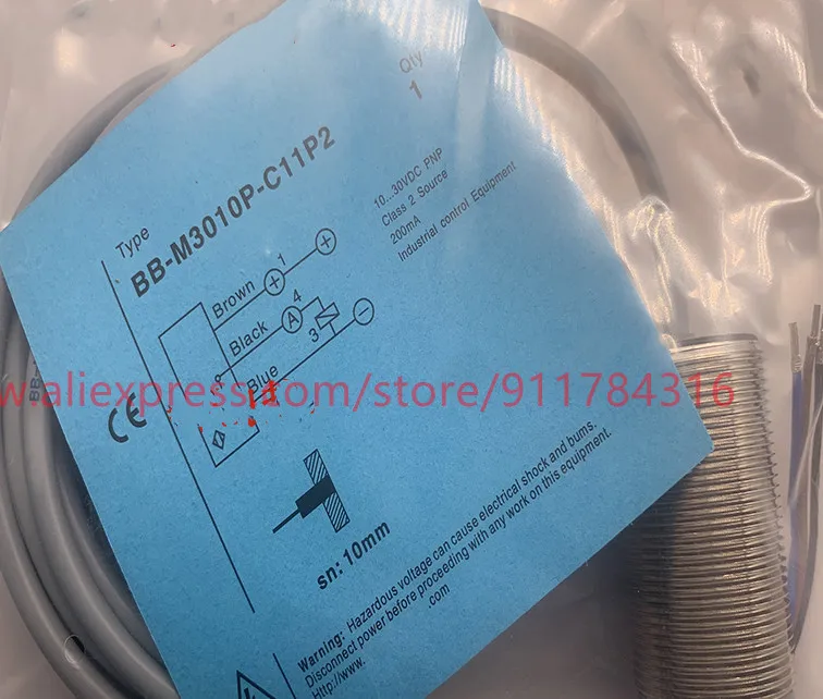 3pcs New High quality Contriex proximity switch BB-M3010N-C11P2-S BB-M3010P-C11P2 BB-M3010N-C11P2
3pcs New High quality Contriex proximity switch BB-M3010N-C11P2-S BB-M3010P-C11P2 BB-M3010N-C11P2