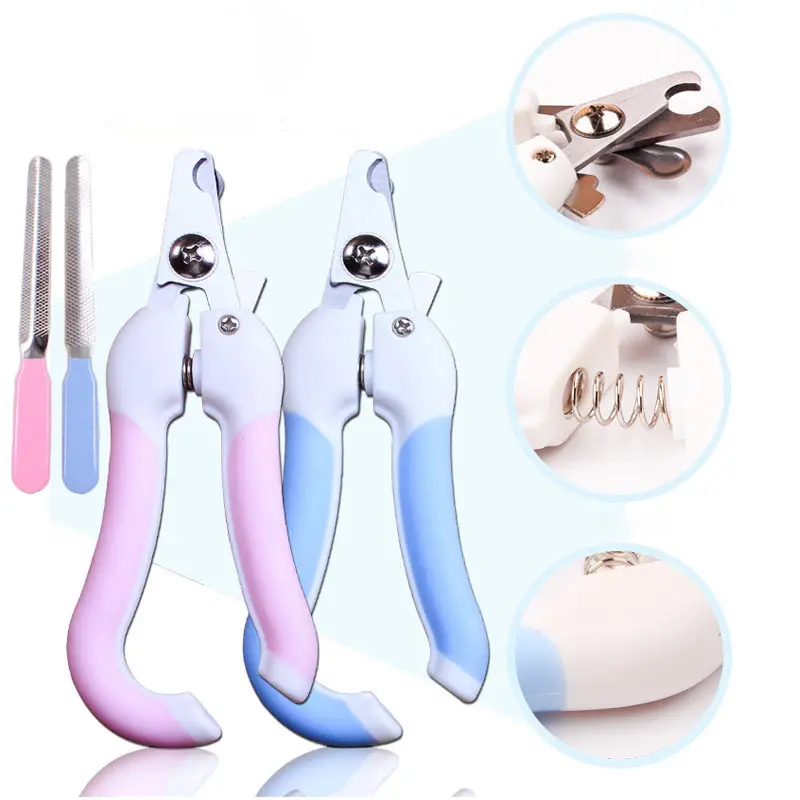 Pet Cat Dog Nail Clippers Cutter Polish Stainless Steel for Dogs Goats Grooming Cleaning Supplies Blue Pink Professional Tools
Pet Cat Dog Nail Clippers Cutter Polish Stainless Steel for Dogs Goats Grooming Cleaning Supplies Blue Pink Professional Tools