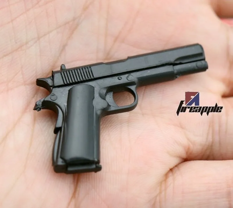 1/6 Scale 4D Type M1911 A1 Black Pistol Model Soldier Accessory Weapon Annex Plastic Gun Simple Model for 12" Action Figure DIY
1/6 Scale 4D Type M1911 A1 Black Pistol Model Soldier Accessory Weapon Annex Plastic Gun Simple Model for 12" Action Figure DIY