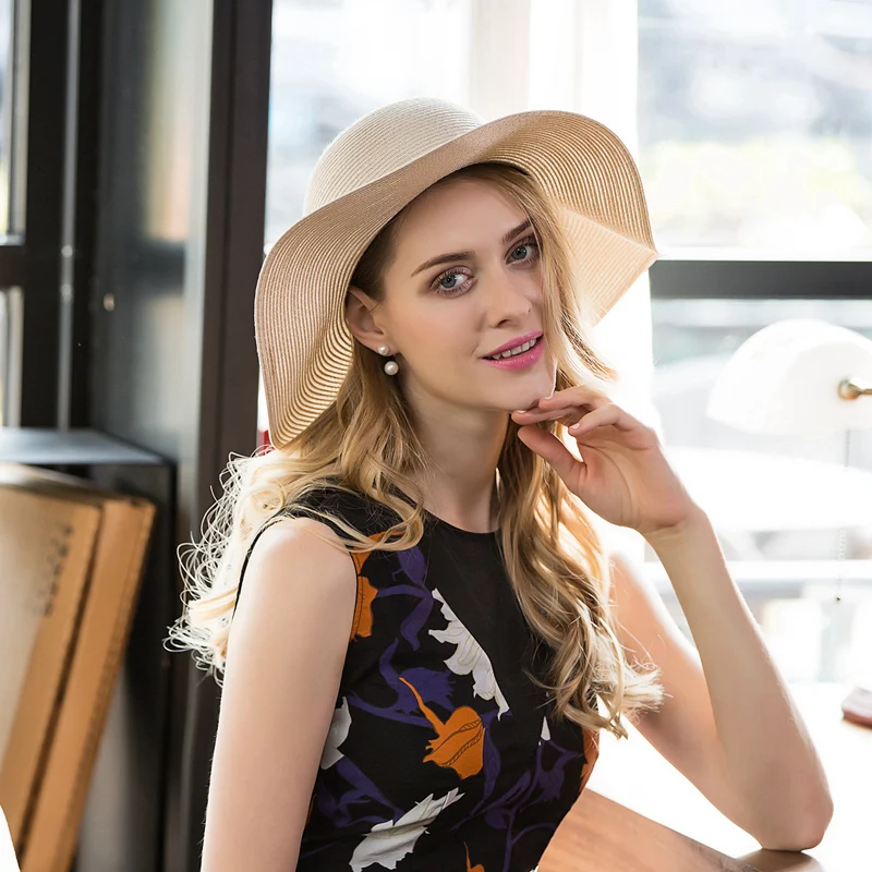 X081 New Fashion Sun Hat Women's Sunscreen Cap Adult Ultraviolet Sunshade Hat Versatile Women's Straw Hat
X081 New Fashion Sun Hat Women's Sunscreen Cap Adult Ultraviolet Sunshade Hat Versatile Women's Straw Hat