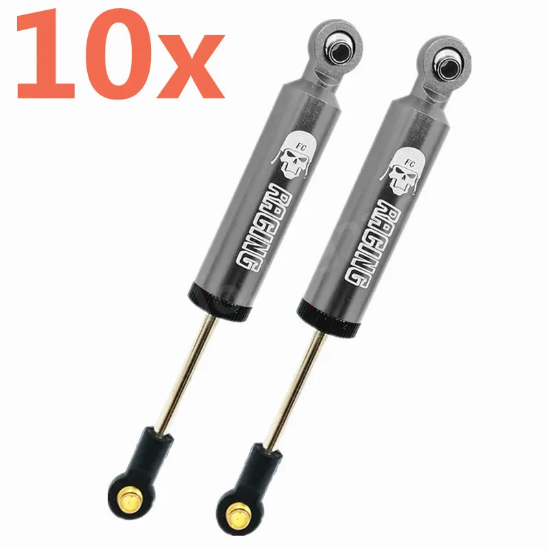 10Pcs RC Car Aluminum Oil Suspension Shocks Absorber Internal Spring Dampers 100mm For 1/10 Model Crawler AXIAL SCX10 TRX-4 JEEP
10Pcs RC Car Aluminum Oil Suspension Shocks Absorber Internal Spring Dampers 100mm For 1/10 Model Crawler AXIAL SCX10 TRX-4 JEEP