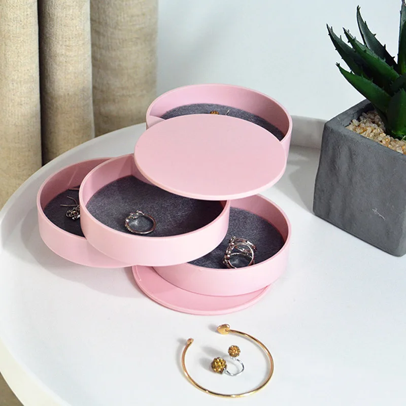 New 4 Layer Jewelry Display Gift Ring Earring Bracelet Necklace Ornaments Storage Jewellery Organizer Box For Women
New 4 Layer Jewelry Display Gift Ring Earring Bracelet Necklace Ornaments Storage Jewellery Organizer Box For Women