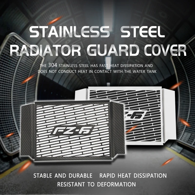 Motorcycle Radiator Guard Grille Protector Metal Cover For FZ6 FZ 6 FAZER 2006-2010 2007 2008 2009 06 07 08 09 Models
Motorcycle Radiator Guard Grille Protector Metal Cover For FZ6 FZ 6 FAZER 2006-2010 2007 2008 2009 06 07 08 09 Models