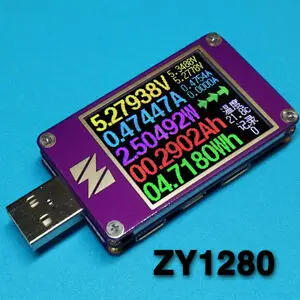 YZXstudio ZY1280 USB ток напряжение емкость Быстрая зарядка QC4 PD3.0 MFI PPS тест
YZXstudio ZY1280 USB ток напряжение емкость Быстрая зарядка QC4 PD3.0 MFI PPS тест