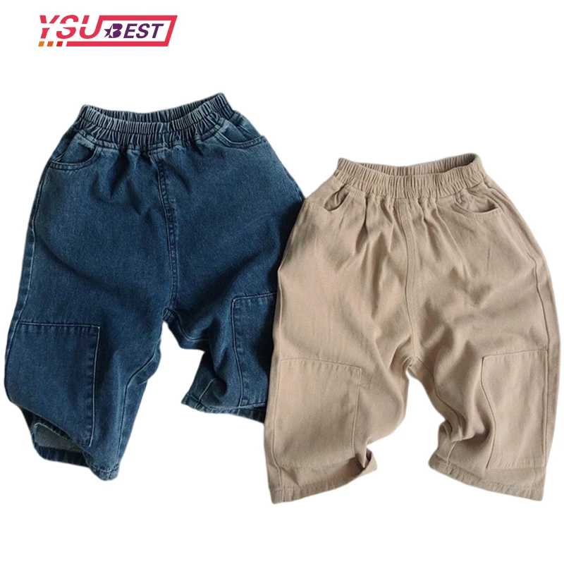 Autumn Baby Boys Girls Jeans Korean Style Baby Boys Girls Cowboy Pants Kids Casual Elastic Waist Pant Children's Clothing
Autumn Baby Boys Girls Jeans Korean Style Baby Boys Girls Cowboy Pants Kids Casual Elastic Waist Pant Children's Clothing