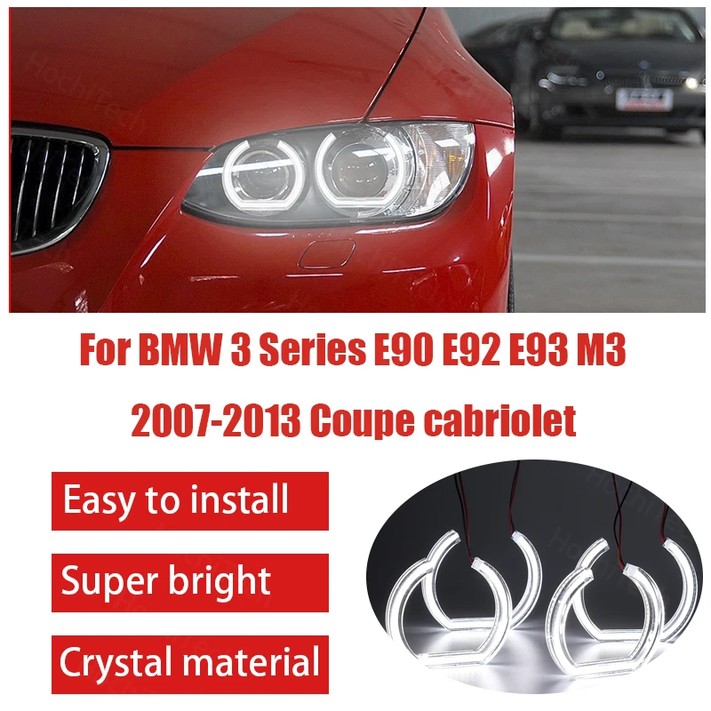 Дневной фотографический стильный фотокольцо для BMW 3 серии E90 E92 E93 M3 2007-2013 Coupe Cabriolet Crystal Angel Eyes
Дневной фотографический стильный фотокольцо для BMW 3 серии E90 E92 E93 M3 2007-2013 Coupe Cabriolet Crystal Angel Eyes