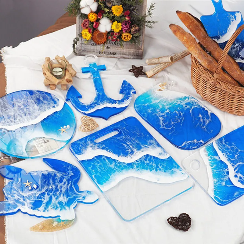 Silicone Mold For Sea Turtle Whale Anchor Tray with Handle Ornaments DIY Crafts Tool Crystal Epoxy Resin Mould Home Decoration
Silicone Mold For Sea Turtle Whale Anchor Tray with Handle Ornaments DIY Crafts Tool Crystal Epoxy Resin Mould Home Decoration