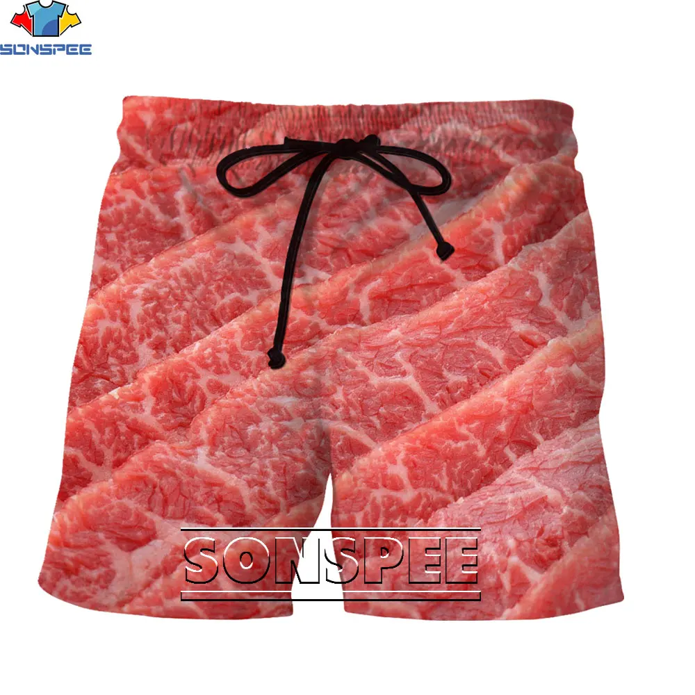 SONSPEE Funny 3D Print Salmon Meat Men's Casual Shorts Streetwear Elastic Waist Summer Beach Harajuku Quick Dry Swearpants
SONSPEE Funny 3D Print Salmon Meat Men's Casual Shorts Streetwear Elastic Waist Summer Beach Harajuku Quick Dry Swearpants