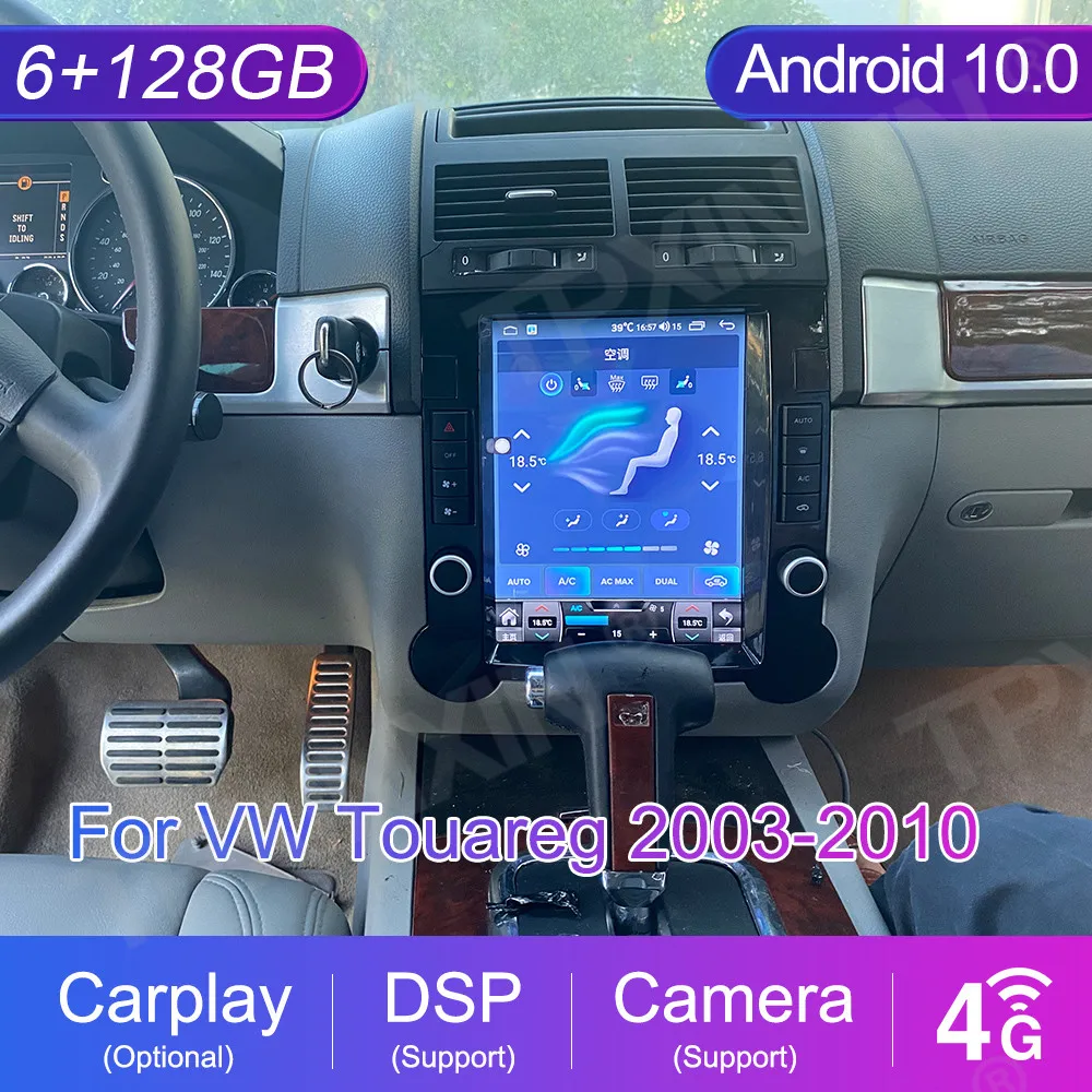 For Volkswagen VW Touareg 2003- 2010 Radio Tesla Style Screen Car GPS Navigation Stereo Head Unit Multimedia Player Radio IPS
For Volkswagen VW Touareg 2003- 2010 Radio Tesla Style Screen Car GPS Navigation Stereo Head Unit Multimedia Player Radio IPS